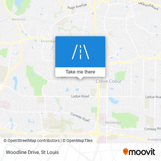 Woodline Drive map