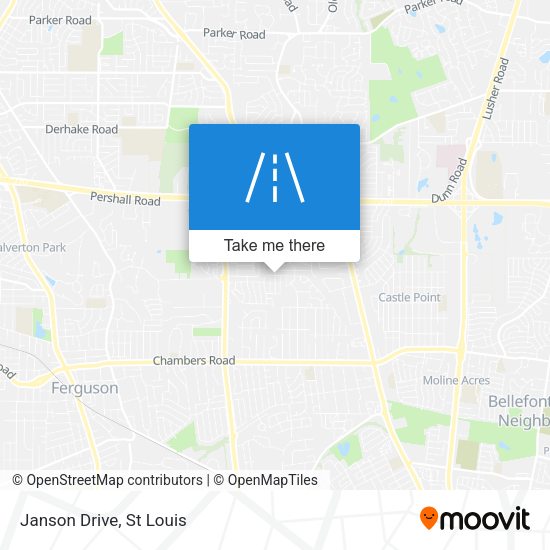Mapa de Janson Drive