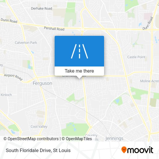 South Floridale Drive map