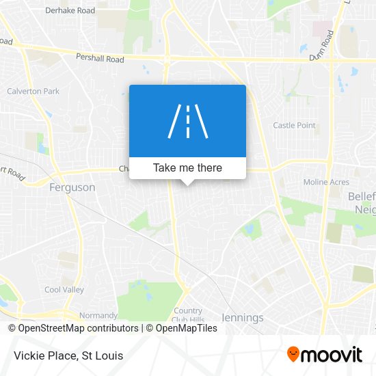 Mapa de Vickie Place