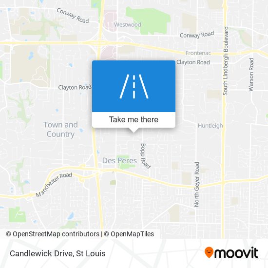 Mapa de Candlewick Drive