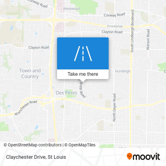 Mapa de Claychester Drive