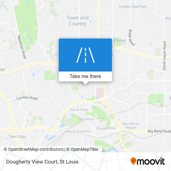 Dougherty View Court map