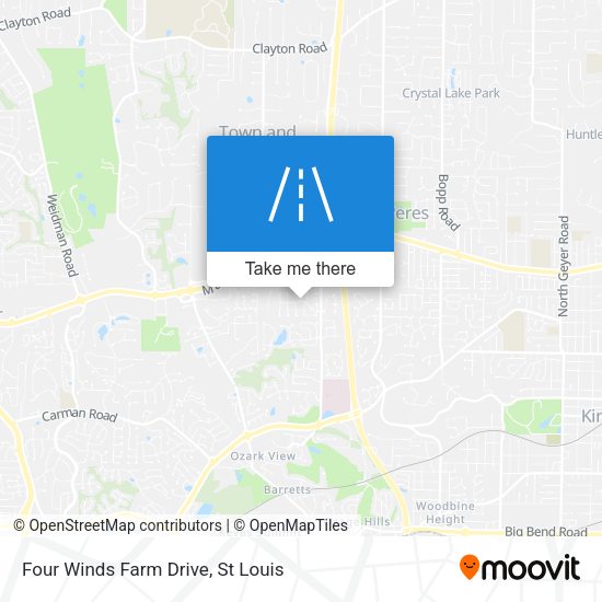 Mapa de Four Winds Farm Drive