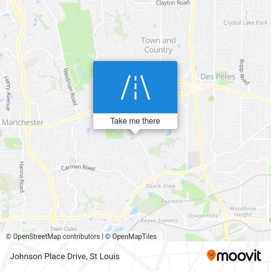Mapa de Johnson Place Drive