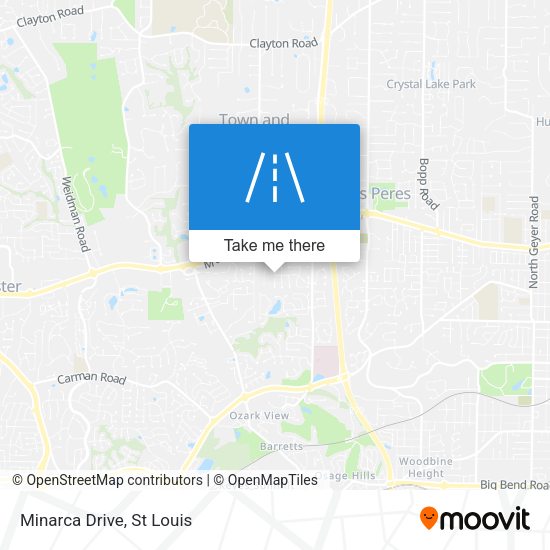 Mapa de Minarca Drive
