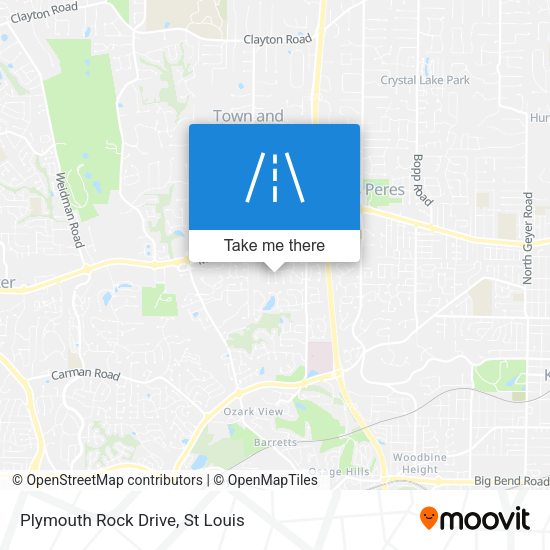 Plymouth Rock Drive map