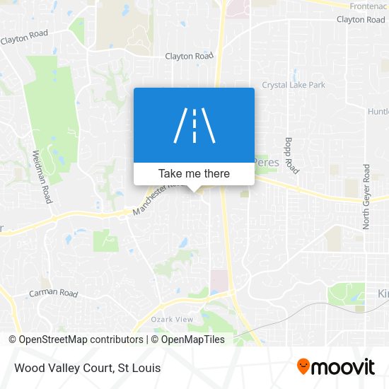 Wood Valley Court map