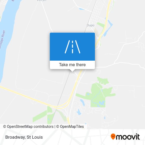 Mapa de Broadway