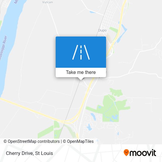 Mapa de Cherry Drive