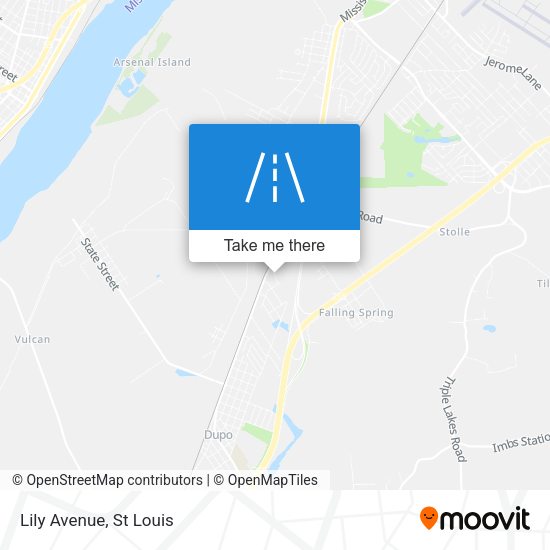 Mapa de Lily Avenue