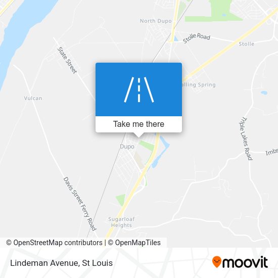 Mapa de Lindeman Avenue