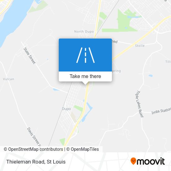 Mapa de Thieleman Road
