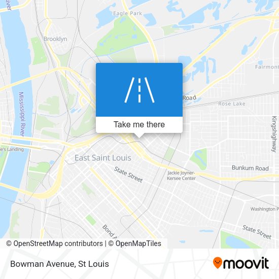 Mapa de Bowman Avenue