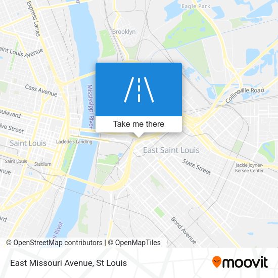 Mapa de East Missouri Avenue