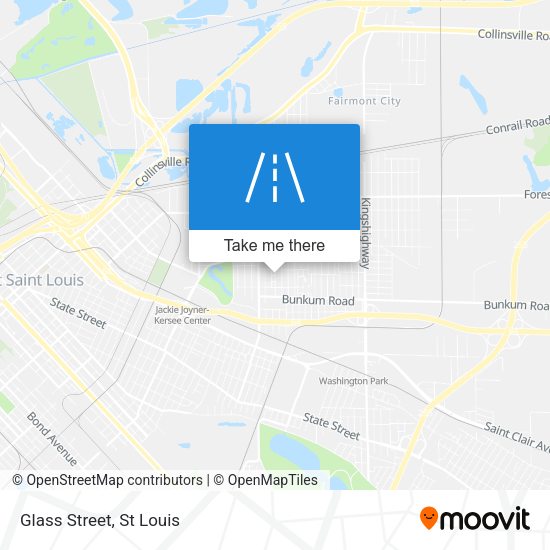 Mapa de Glass Street