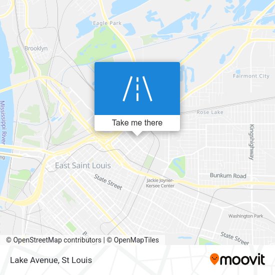 Mapa de Lake Avenue