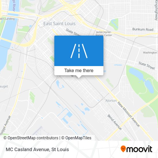 Mapa de MC Casland Avenue