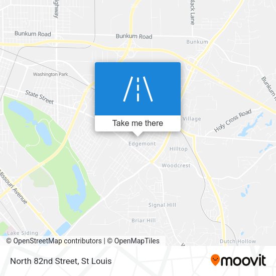 Mapa de North 82nd Street