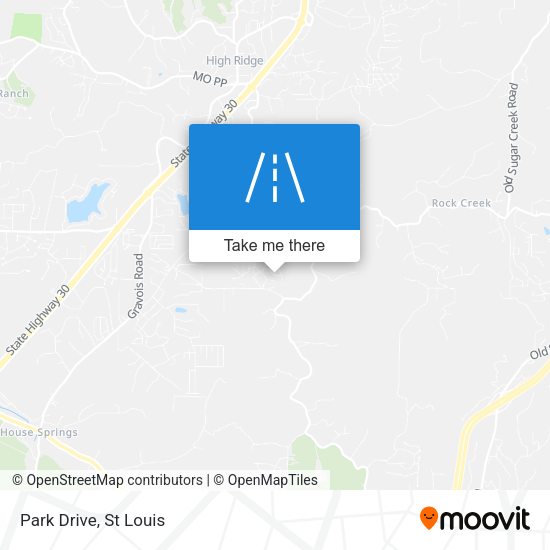 Mapa de Park Drive