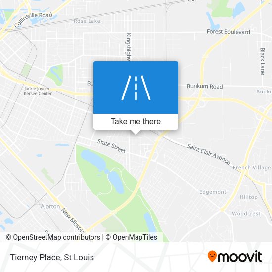 Mapa de Tierney Place