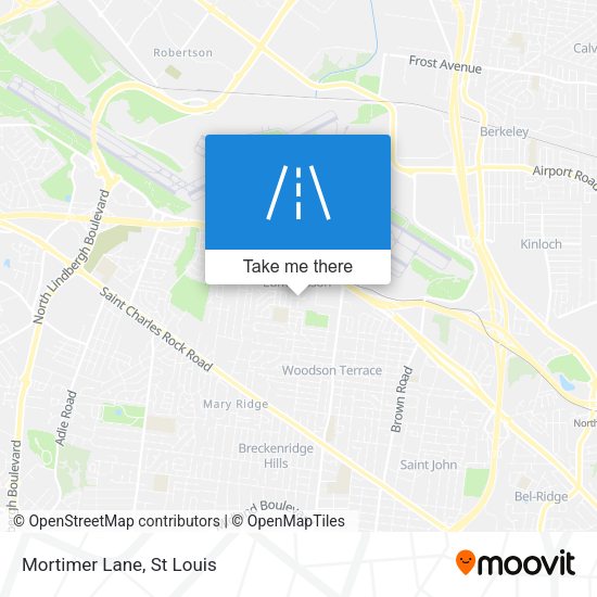 Mapa de Mortimer Lane