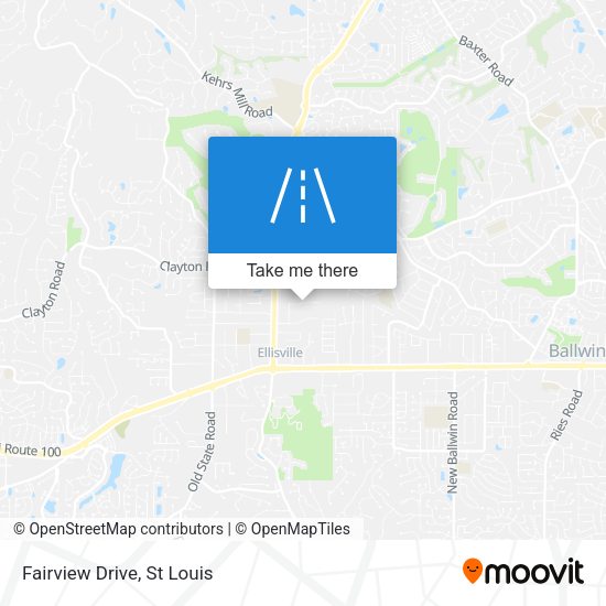 Mapa de Fairview Drive