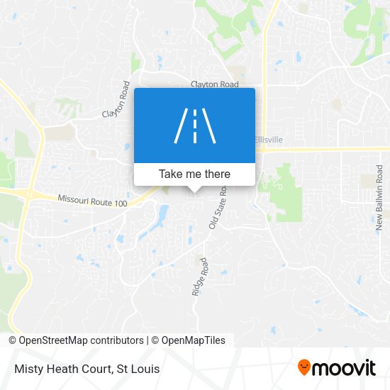 Mapa de Misty Heath Court