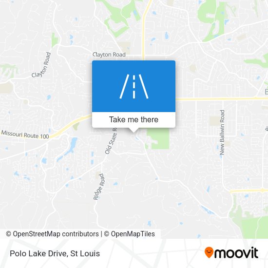 Mapa de Polo Lake Drive