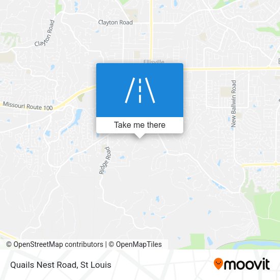 Mapa de Quails Nest Road