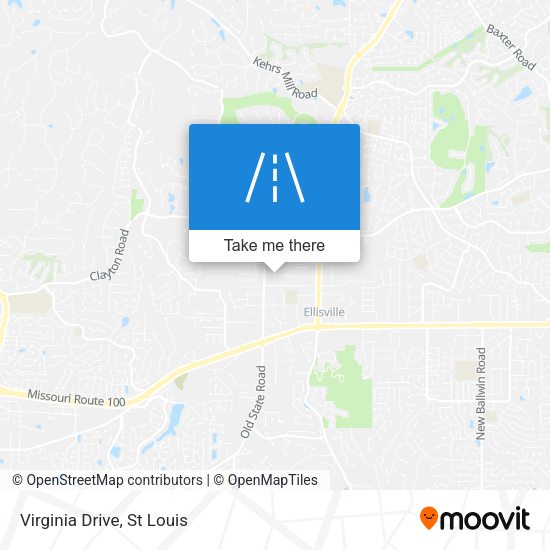 Mapa de Virginia Drive