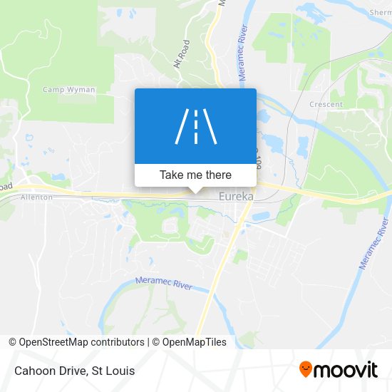 Mapa de Cahoon Drive