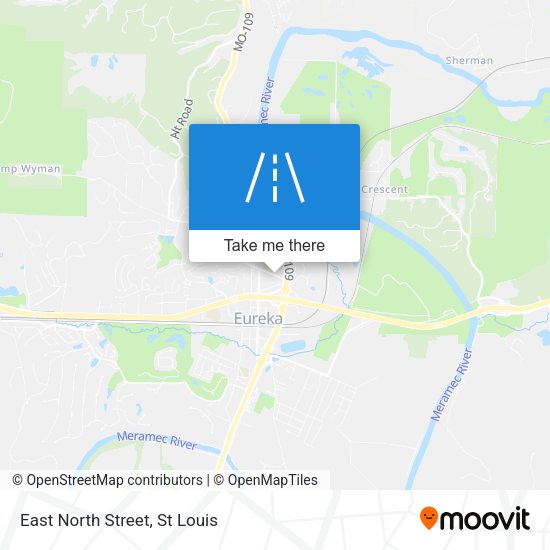 Mapa de East North Street