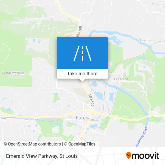 Emerald View Parkway map