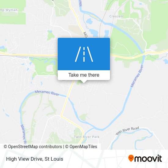 Mapa de High View Drive