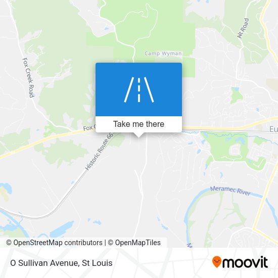 Mapa de O Sullivan Avenue