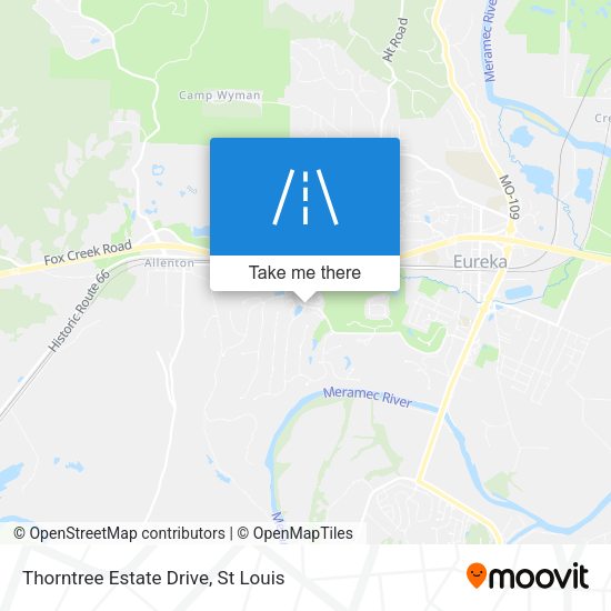 Mapa de Thorntree Estate Drive