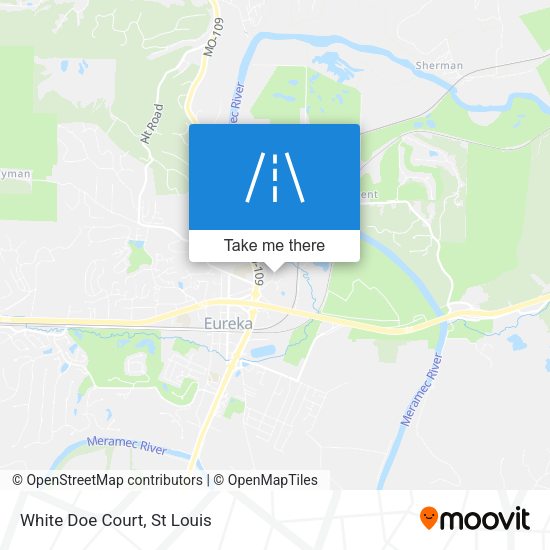 Mapa de White Doe Court
