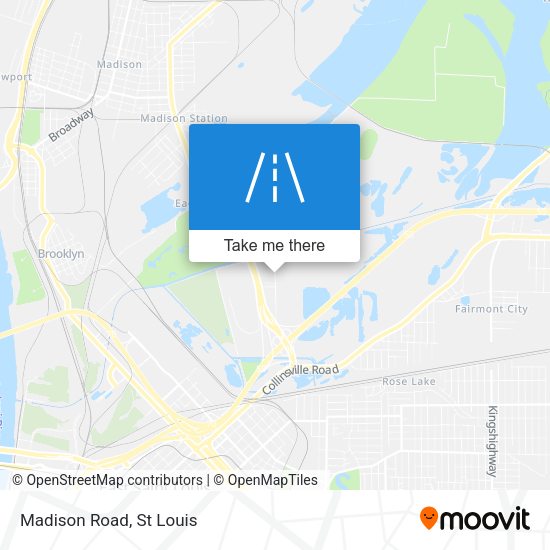 Mapa de Madison Road