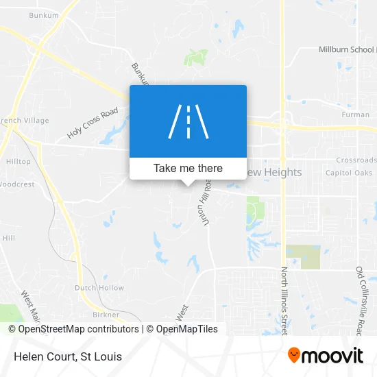 Helen Court map