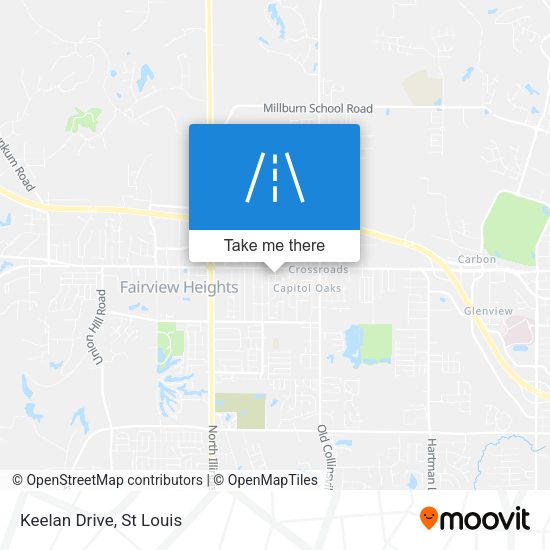 Mapa de Keelan Drive