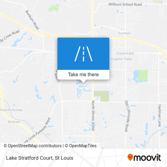 Mapa de Lake Stratford Court
