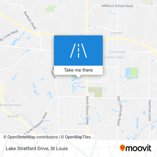 Lake Stratford Drive map