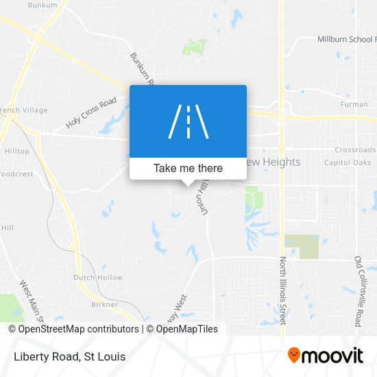 Mapa de Liberty Road