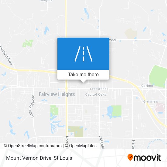 Mapa de Mount Vernon Drive