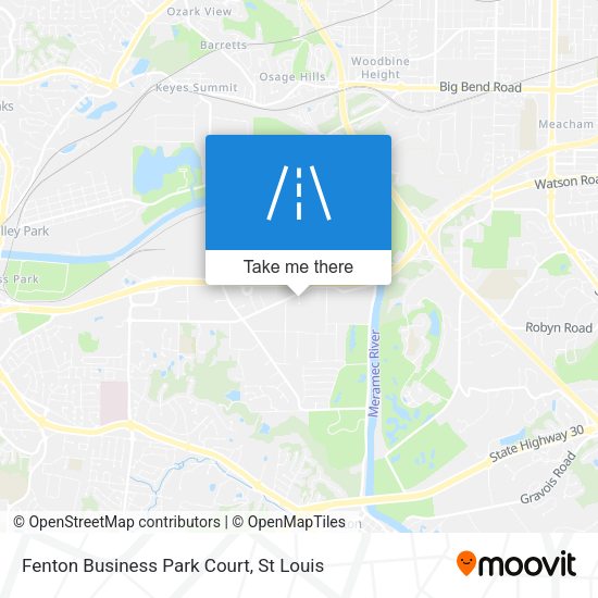 Fenton Business Park Court map