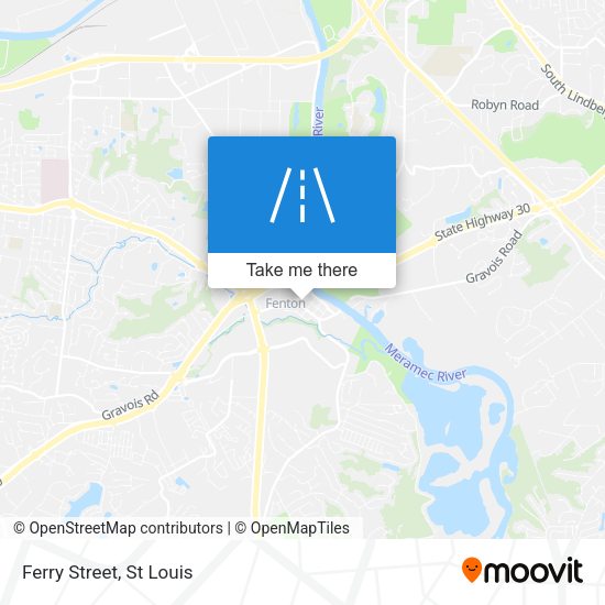 Mapa de Ferry Street