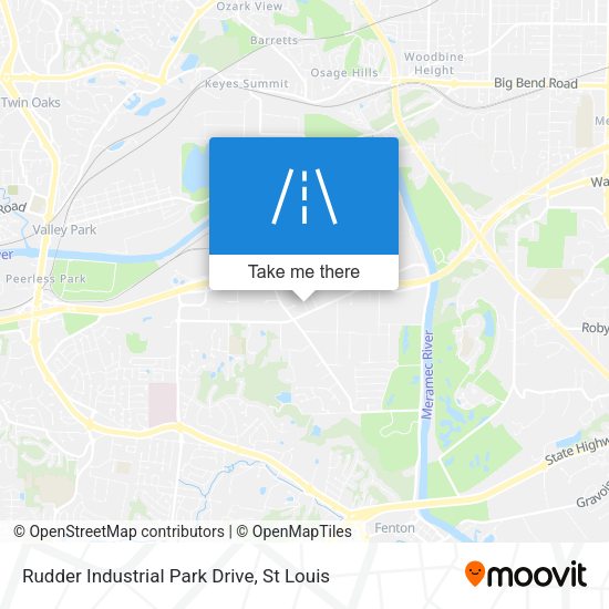Rudder Industrial Park Drive map