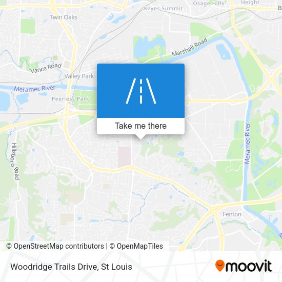 Mapa de Woodridge Trails Drive