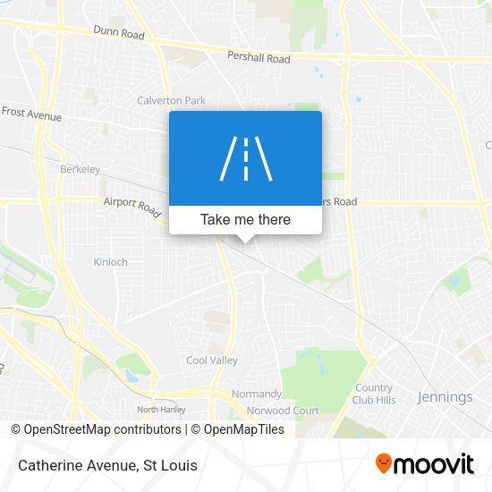 Mapa de Catherine Avenue